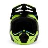 FOX KASK OFF-ROAD V1 STREAK BLACK/YELLOW